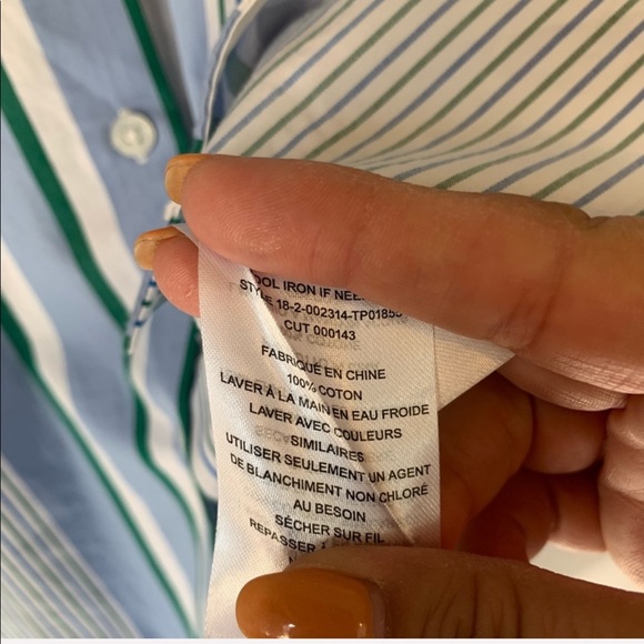 COPY - Equipment Clarke Stripe Shirt - Picture 6 of 6